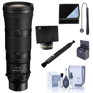 Nikon NIKKOR Z 180-600mm f/5.6-6.3 VR Lens, Bundle with Included