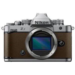 Nikon Z f Mirrorless Camera, Silver/Sepia Brown 13620 - Adorama