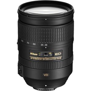 Nikon 28-300mm f/3.5-5.6G ED-IF AF-S NIKKOR VR Vibration Reduction Lens -  U.S.A. Warranty