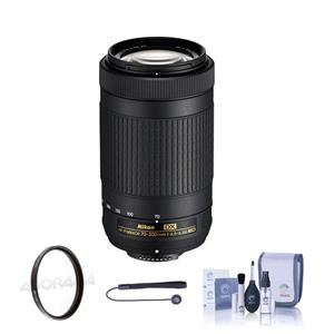 Nikon AF-P DX 70-300mm f/4.5-6.3G ED Lens USA Warranty w/Free Accessory