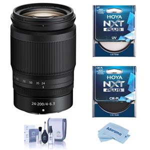 Nikon NIKKOR Z 24-200mm f/4-6.3 VR Lens w/Hoya NXT Plus 67mm UV+
