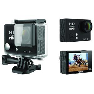Naxa NDC-404 12MP Waterproof 1080p Action Camera with Wi-Fi