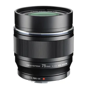 OM SYSTEM M.Zuiko Digital ED 75mm f/1.8 Lens for Micro Four Thirds