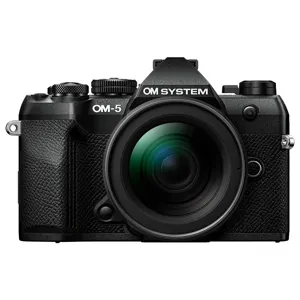 OM SYSTEM OM-5 Mark II Mirrorless Camera, Black with ED 12-45mm f
