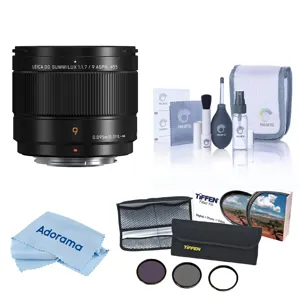 Panasonic Leica DG Summilux 9mm f/1.7 ASPH Lens for MFT, w/55mm