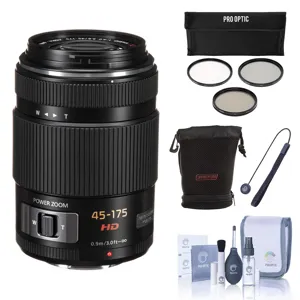 Panasonic LUMIX G X Vario PZ 45-175mm f/4.0-5.6 Lens for MFT with
