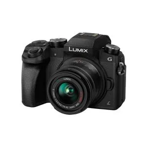 Panasonic LUMIX DMC-G7 Mirrorless with 14-42mm Lens, Black