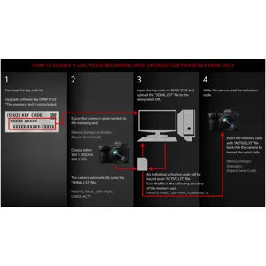 Panasonic LUMIX S1 本体 DMW-SFU2付　アクティベート済 Panasonic DMW-SFU2 LUMIX S1 Filmmaker Upgrade Software Key DMW-SFU2
