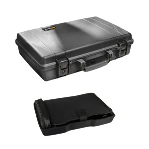 Pelican 1490 Laptop Watertight Hard Case w/Foam, w/Computer Bottom