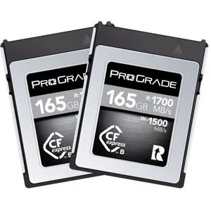 ProGrade Digital Cobalt Series 165GB CFexpress Type-B 2.0 Memory