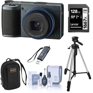 Ricoh GR IIIx Urban Edition Digital Camera, Bundle with Included