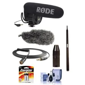 rode stereo videomic pro 変換プラグセット Rode VideoMic Pro On-Camera Microphone with Boompole Accessory Kit