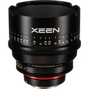 値下げ！Rokinon Xeen 24mm T1.5 シネマレンズ EF rokinon-xeen-24mm-