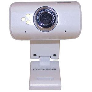 Rocksoul WC-101168AW 5MP Webcam, White