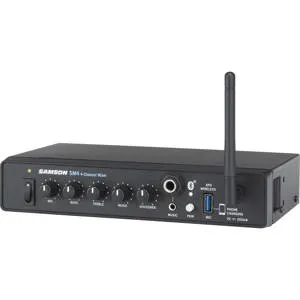 Samson MediaTrack 4-Channel Rackmount Stereo Line Mixer with USB ...