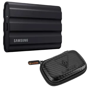 Samsung T7 Shield 4TB USB 3.2 Gen 2 Type-C External SSD, Black w