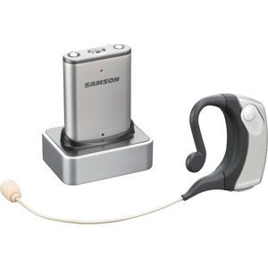 wireless micro airline earset samson system ear microphone k2 headset mhz single n6 mics pastors speakers rechargeable lithium ion microfono
