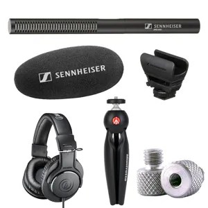 【美品】SENNHEISER MKE600 Sennheiser MKE 600 Compact Video Camera Shotgun Mic