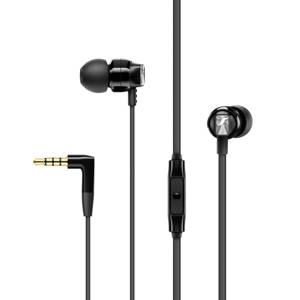 Used Sennheiser CX 300S Closed-Back In-Ear Earphones with Microphone, Black  508593
