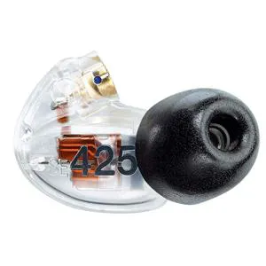 Shure SE425 Left Side Earphone Piece, No Cable or Clip, Clear