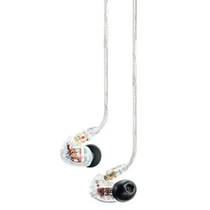 Shure SE535 Sound Isolating In-Ear Stereo Headphones, Clear SE535-CL