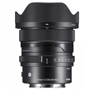 Sigma 20mm f/2 DG DN Contemporary Lens for Sony E 490965 - Adorama