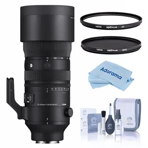 Sigma 70-200mm f/2.8 DG DN OS Sports Lens for Sony E, with 77mm UV