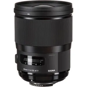 美品 SIGMA 28mm F1.4 DG HSM Art [ニコン用] sigma-art-28mm-f1_sg2814nk.webp