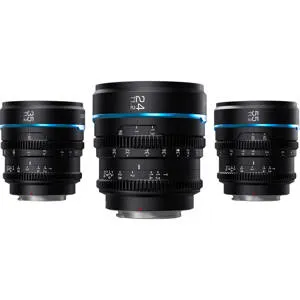 Sirui Night Walker 24mm, 35mm & 55mm T1.2 Cine 3-Lens Set for
