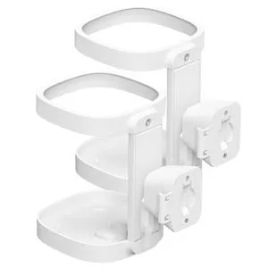 Sonos Wall Mount for Sonos One, One SL, Play:1, White, Pair S1WMPWW1