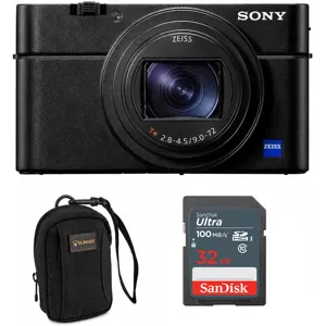 Sony Cyber-shot DSC-RX100 VII Digital Camera, w/ Memory Card