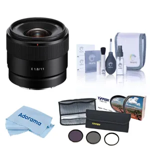SONY E 11mm F1.8 レンズ+ndフィルター Sony E 11mm f/1.8 Lens, Bundle with 55mm Filter Kit SEL11F18 A