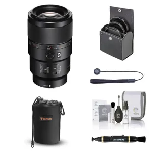 Sony FE 90mm f/2.8 Macro G OSS Lens with Accessories Kit SEL90M28G AK