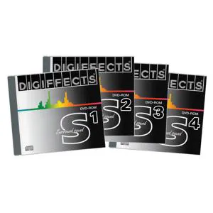 Sound Ideas Digiffects Surround Sound Sound Effects Library Audio CD, 4 CDs