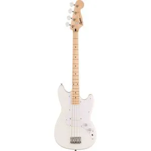 Squier Sonic Bronco Bass Guitar, Arctic White 0373802580