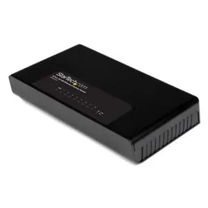 Startech Router Switch StarTech 8 Port 10/100Mbps Desktop Wall Mount Network Fast Ethernet ...