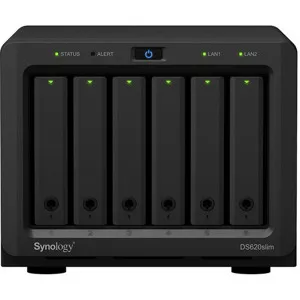 Synology DiskStation DS620slim 6-Bay NAS Enclosure, 2.5