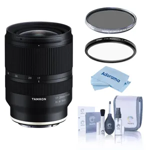 Tamron 17-28mm f/2.8 Di III RXD Lens for Sony E, w/Tiffen 67mm UV