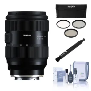 Tamron 35-100mm f/2.8 Di III VXD Lens for Sony E, Bundle with 67mm