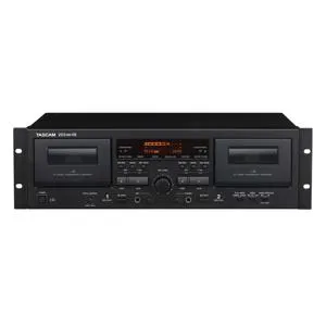 Tascam 202MKVII Rackmount USB Dual Cassette Deck 202MKVII - Adorama