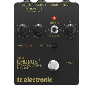 TC Electronic SCF GOLD Stereo Chorus Flanger Pedal 000-EBF00 TC Electronic SCF GOLD Stereo Chorus Flanger Pedal 000-EBF00
