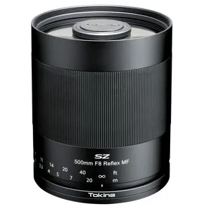 Tokina SZ 500mm f/8 Reflex MF Lens for Nikon F, Black SZMF500-N