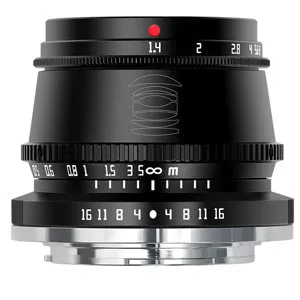 TTArtisan 35mm f/1.4 Lens for Fujifilm X, Black A11B