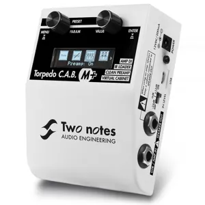 Two Notes Torpedo C.A.B. M+ Speaker Simulator Pedal 3700673800347