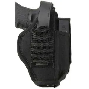 Uncle Mike's Sidekick Ambidextrous Hip Holster with Mag Pouch