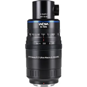 Venus Laowa Aksen 17.5mm f/1.7 5-10X Ultra Macro Lens for