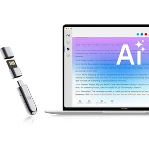 viaim NoteKit AI Computer Meeting Assistant Voice Recorder with