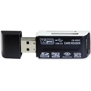 VidPro 4-in-1 USB 2.0 Card Reader CR-SDHC