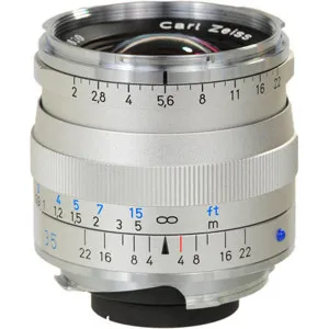 Zeiss C Biogon T* 2.8/35 ZM（シルバー） zeiss-biogon-t-zm-35mm-f2-
