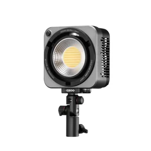 中古美品　ZHIYUN MOLUS G200 LED 200W　Bowens Zhiyun MOLUS G200 200W Bi-Color Pocket COB LED Light C040023AM1